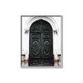 Picture of Green wooden door _GroupedProduct_Rectangle_Portrait_Photography _GroupedProduct_Rectangle_Portrait_Canvas_Framed_