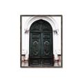 Picture of Green wooden door _GroupedProduct_Rectangle_Portrait_Photography _GroupedProduct_Rectangle_Portrait_Canvas_Framed_