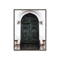 Picture of Green wooden door _GroupedProduct_Rectangle_Portrait_Photography _GroupedProduct_Rectangle_Portrait_Canvas_Framed_