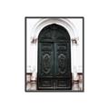 Picture of Green wooden door _GroupedProduct_Rectangle_Portrait_Photography _GroupedProduct_Rectangle_Portrait_Canvas_Framed_