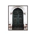 Picture of Green wooden door _GroupedProduct_Rectangle_Portrait_Photography _GroupedProduct_Rectangle_Portrait_Canvas_Framed_