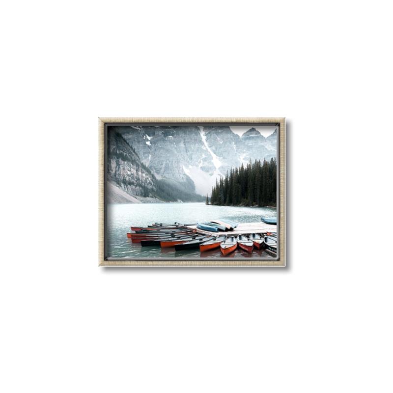 Picture of Mountain Boat Dock _GroupedProduct_Rectangle_Landscape_Photography _GroupedProduct_Rectangle_Landscape_Canvas_Framed_