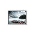 Picture of Mountain Boat Dock _GroupedProduct_Rectangle_Landscape_Photography _GroupedProduct_Rectangle_Landscape_Canvas_Framed_