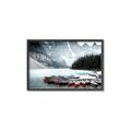 Picture of Mountain Boat Dock _GroupedProduct_Rectangle_Landscape_Photography _GroupedProduct_Rectangle_Landscape_Canvas_Framed_