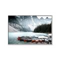 Picture of Mountain Boat Dock _GroupedProduct_Rectangle_Landscape_Photography _GroupedProduct_Rectangle_Landscape_Canvas_Framed_