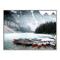 Picture of Mountain Boat Dock _GroupedProduct_Rectangle_Landscape_Photography _GroupedProduct_Rectangle_Landscape_Canvas_Framed_