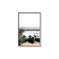 Picture of Beached Canoe _GroupedProduct_Rectangle_Portrait_Photography _GroupedProduct_Rectangle_Portrait_Canvas_Framed_