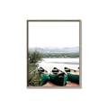 Picture of Beached Canoe _GroupedProduct_Rectangle_Portrait_Photography _GroupedProduct_Rectangle_Portrait_Canvas_Framed_