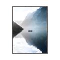 Picture of Lake Date in Blue _GroupedProduct_Rectangle_Portrait_Photography _GroupedProduct_Rectangle_Portrait_Canvas_Framed_