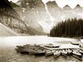 Picture of Mountain Boat Dock _GroupedProduct_Rectangle_Landscape_Photography _GroupedProduct_Rectangle_Landscape_Unframed_Print_Only_