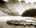 Picture of Mountain Boat Dock _GroupedProduct_Rectangle_Landscape_Photography _GroupedProduct_Rectangle_Landscape_Unframed_Print_Only_
