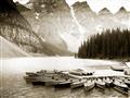 Picture of Mountain Boat Dock _GroupedProduct_Rectangle_Landscape_Photography _GroupedProduct_Rectangle_Landscape_Unframed_Print_Only_