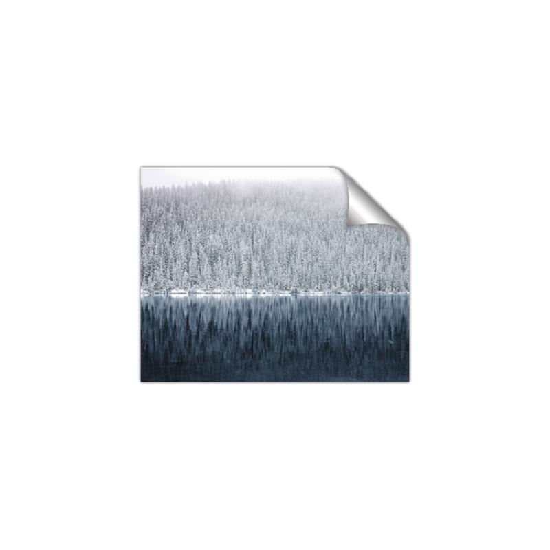 Picture of Winter Reflections Navy _GroupedProduct_Rectangle_Landscape_Photography _GroupedProduct_Rectangle_Landscape_Unframed_Print_Only_