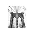 Picture of Brooklyn Bridge _GroupedProduct_Rectangle_Portrait_Photography _GroupedProduct_Rectangle_Portrait_Unframed_Print_Only_
