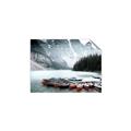 Picture of Mountain Boat Dock _GroupedProduct_Rectangle_Landscape_Photography _GroupedProduct_Rectangle_Landscape_Unframed_Print_Only_