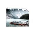 Picture of Mountain Boat Dock _GroupedProduct_Rectangle_Landscape_Photography _GroupedProduct_Rectangle_Landscape_Unframed_Print_Only_