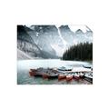 Picture of Mountain Boat Dock _GroupedProduct_Rectangle_Landscape_Photography _GroupedProduct_Rectangle_Landscape_Unframed_Print_Only_