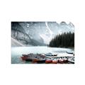 Picture of Mountain Boat Dock _GroupedProduct_Rectangle_Landscape_Photography _GroupedProduct_Rectangle_Landscape_Unframed_Print_Only_