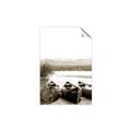 Picture of Beached Canoe _GroupedProduct_Rectangle_Portrait_Photography _GroupedProduct_Rectangle_Portrait_Unframed_Print_Only_