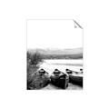 Picture of Beached Canoe _GroupedProduct_Rectangle_Portrait_Photography _GroupedProduct_Rectangle_Portrait_Unframed_Print_Only_