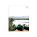Picture of Beached Canoe _GroupedProduct_Rectangle_Portrait_Photography _GroupedProduct_Rectangle_Portrait_Unframed_Print_Only_