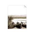 Picture of Beached Canoe _GroupedProduct_Rectangle_Portrait_Photography _GroupedProduct_Rectangle_Portrait_Unframed_Print_Only_