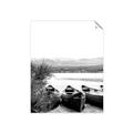 Picture of Beached Canoe _GroupedProduct_Rectangle_Portrait_Photography _GroupedProduct_Rectangle_Portrait_Unframed_Print_Only_