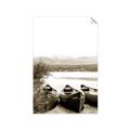 Picture of Beached Canoe _GroupedProduct_Rectangle_Portrait_Photography _GroupedProduct_Rectangle_Portrait_Unframed_Print_Only_