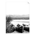 Picture of Beached Canoe _GroupedProduct_Rectangle_Portrait_Photography _GroupedProduct_Rectangle_Portrait_Unframed_Print_Only_