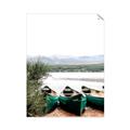 Picture of Beached Canoe _GroupedProduct_Rectangle_Portrait_Photography _GroupedProduct_Rectangle_Portrait_Unframed_Print_Only_