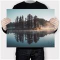 Picture of Reflection on the Lake _GroupedProduct_Rectangle_Landscape_Photography _GroupedProduct_Rectangle_Landscape_Canvas_