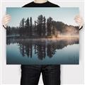 Picture of Reflection on the Lake _GroupedProduct_Rectangle_Landscape_Photography _GroupedProduct_Rectangle_Landscape_Canvas_