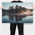 Picture of Reflection on the Lake _GroupedProduct_Rectangle_Landscape_Photography _GroupedProduct_Rectangle_Landscape_Canvas_