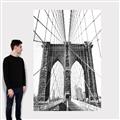 Picture of Brooklyn Bridge _GroupedProduct_Rectangle_Portrait_Photography _GroupedProduct_Rectangle_Portrait_Canvas_