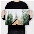 Picture of Forest Cabin _GroupedProduct_Rectangle_Landscape_Photography _GroupedProduct_Rectangle_Landscape_Canvas_