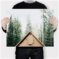 Picture of Forest Cabin _GroupedProduct_Rectangle_Landscape_Photography _GroupedProduct_Rectangle_Landscape_Canvas_