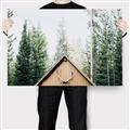 Picture of Forest Cabin _GroupedProduct_Rectangle_Landscape_Photography _GroupedProduct_Rectangle_Landscape_Canvas_