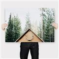 Picture of Forest Cabin _GroupedProduct_Rectangle_Landscape_Photography _GroupedProduct_Rectangle_Landscape_Canvas_