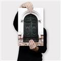 Picture of Green wooden door _GroupedProduct_Rectangle_Portrait_Photography _GroupedProduct_Rectangle_Portrait_Canvas_