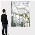 Picture of Tropical Greenhouse lll _GroupedProduct_Rectangle_Portrait_Photography _GroupedProduct_Rectangle_Portrait_Canvas_