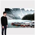 Picture of Mountain Boat Dock _GroupedProduct_Rectangle_Landscape_Photography _GroupedProduct_Rectangle_Landscape_Canvas_
