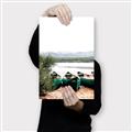 Picture of Beached Canoe _GroupedProduct_Rectangle_Portrait_Photography _GroupedProduct_Rectangle_Portrait_Canvas_