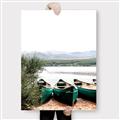Picture of Beached Canoe _GroupedProduct_Rectangle_Portrait_Photography _GroupedProduct_Rectangle_Portrait_Canvas_