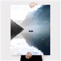 Picture of Lake Date in Blue _GroupedProduct_Rectangle_Portrait_Photography _GroupedProduct_Rectangle_Portrait_Canvas_