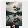 Picture of Tree Reflection _GroupedProduct_Rectangle_Portrait_Photography _GroupedProduct_Rectangle_Portrait_Canvas_