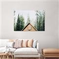 Picture of Forest Cabin _GroupedProduct_Rectangle_Landscape_Photography _GroupedProduct_Rectangle_Landscape_Canvas_