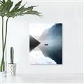 Picture of Lake Date in Blue _GroupedProduct_Rectangle_Portrait_Photography _GroupedProduct_Rectangle_Portrait_Canvas_