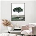 Picture of The Only Tree _GroupedProduct_Rectangle_Portrait_Photography _GroupedProduct_Rectangle_Portrait_Canvas_Framed_