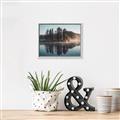 Picture of Reflection on the Lake _GroupedProduct_Rectangle_Landscape_Photography _GroupedProduct_Rectangle_Landscape_Canvas_Framed_