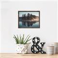 Picture of Reflection on the Lake _GroupedProduct_Rectangle_Landscape_Photography _GroupedProduct_Rectangle_Landscape_Canvas_Framed_